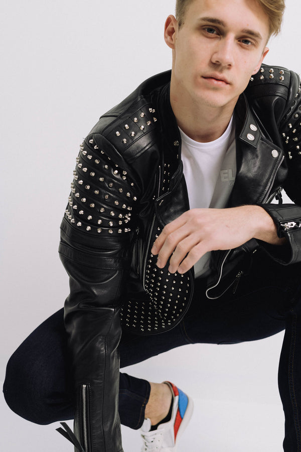 Men's Leather Jacket ENRIQUE