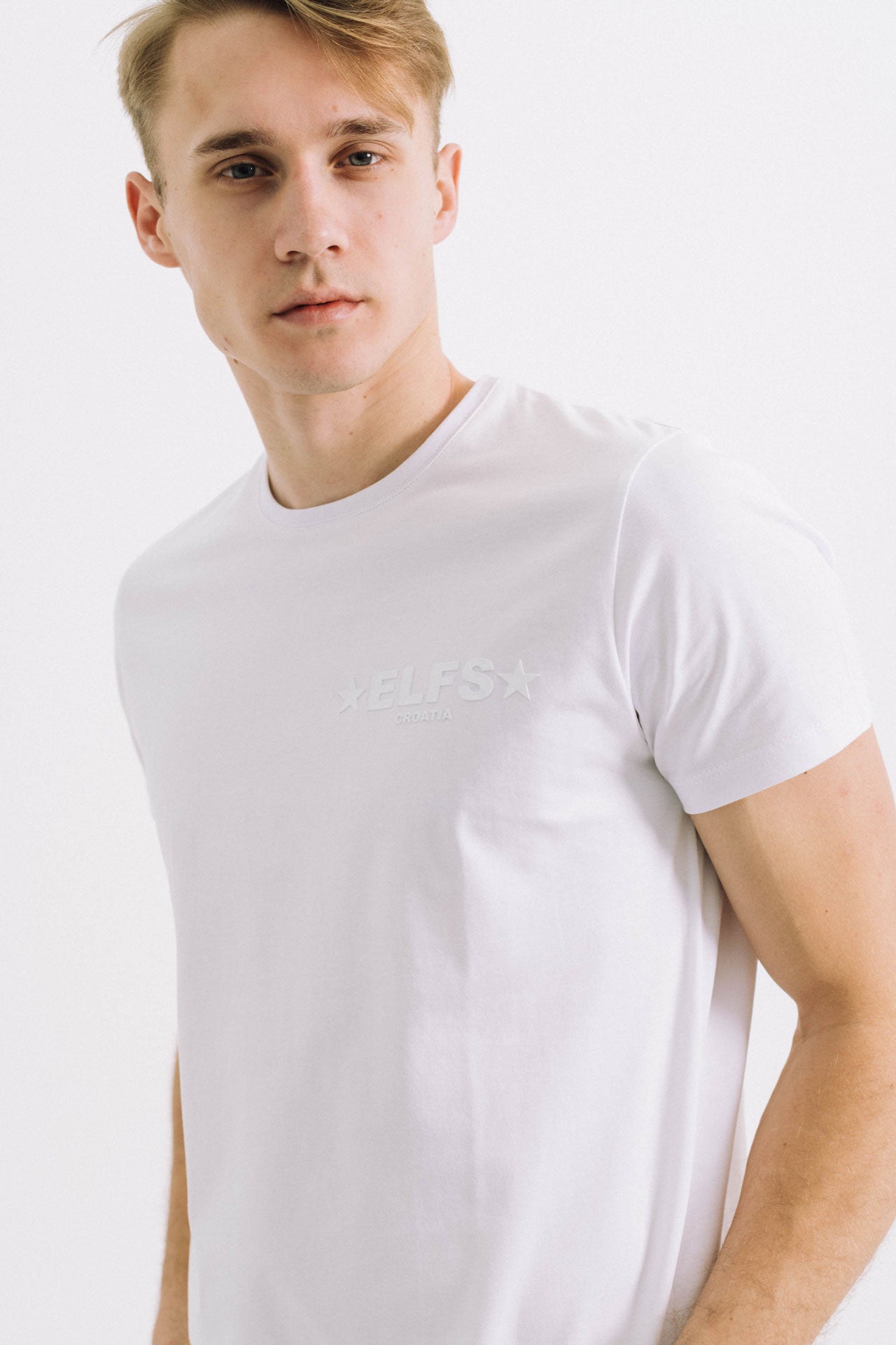 Men's T-shirt ELFS CRO WHITE