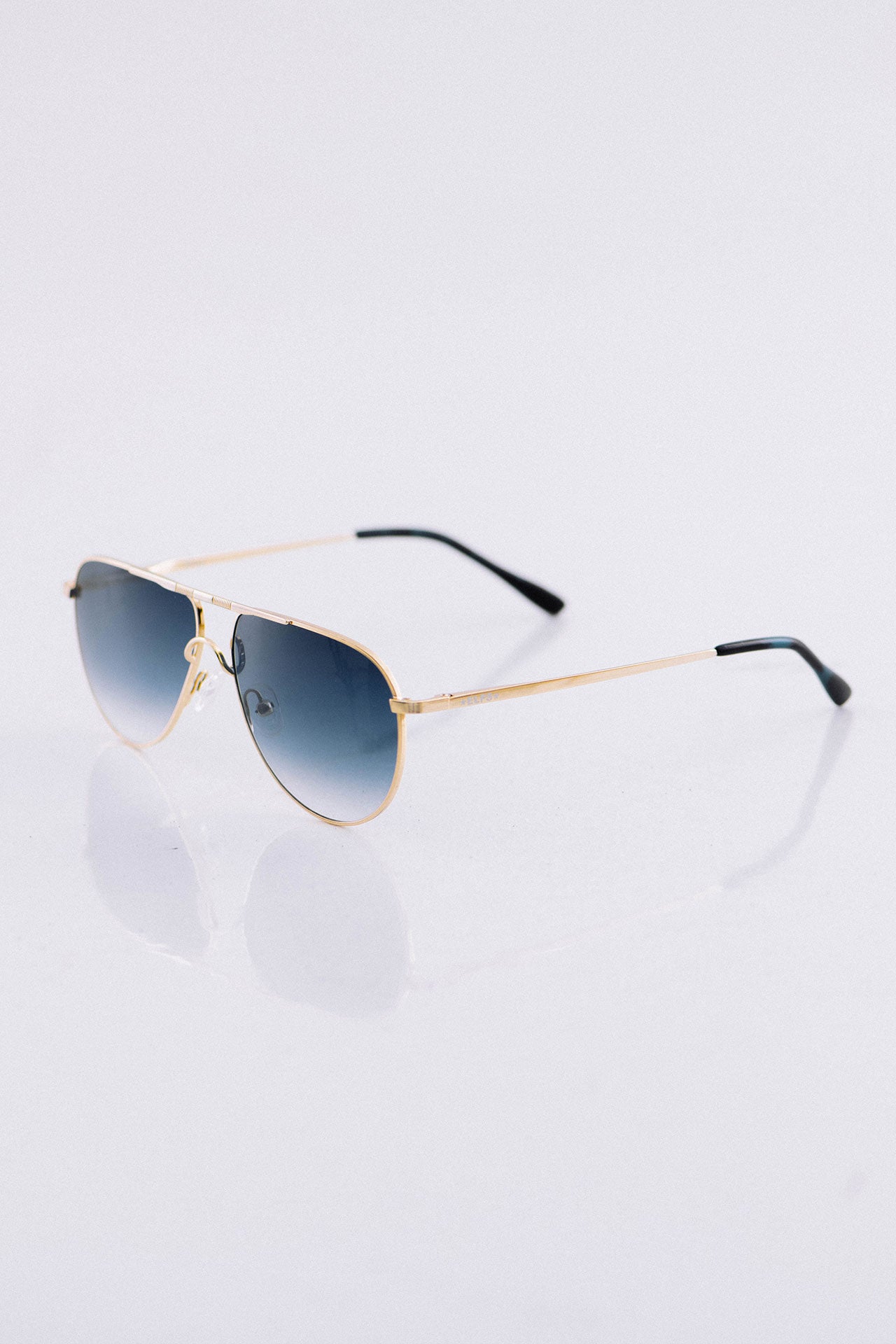 Benny Sunglasses Dark Blue Gradient