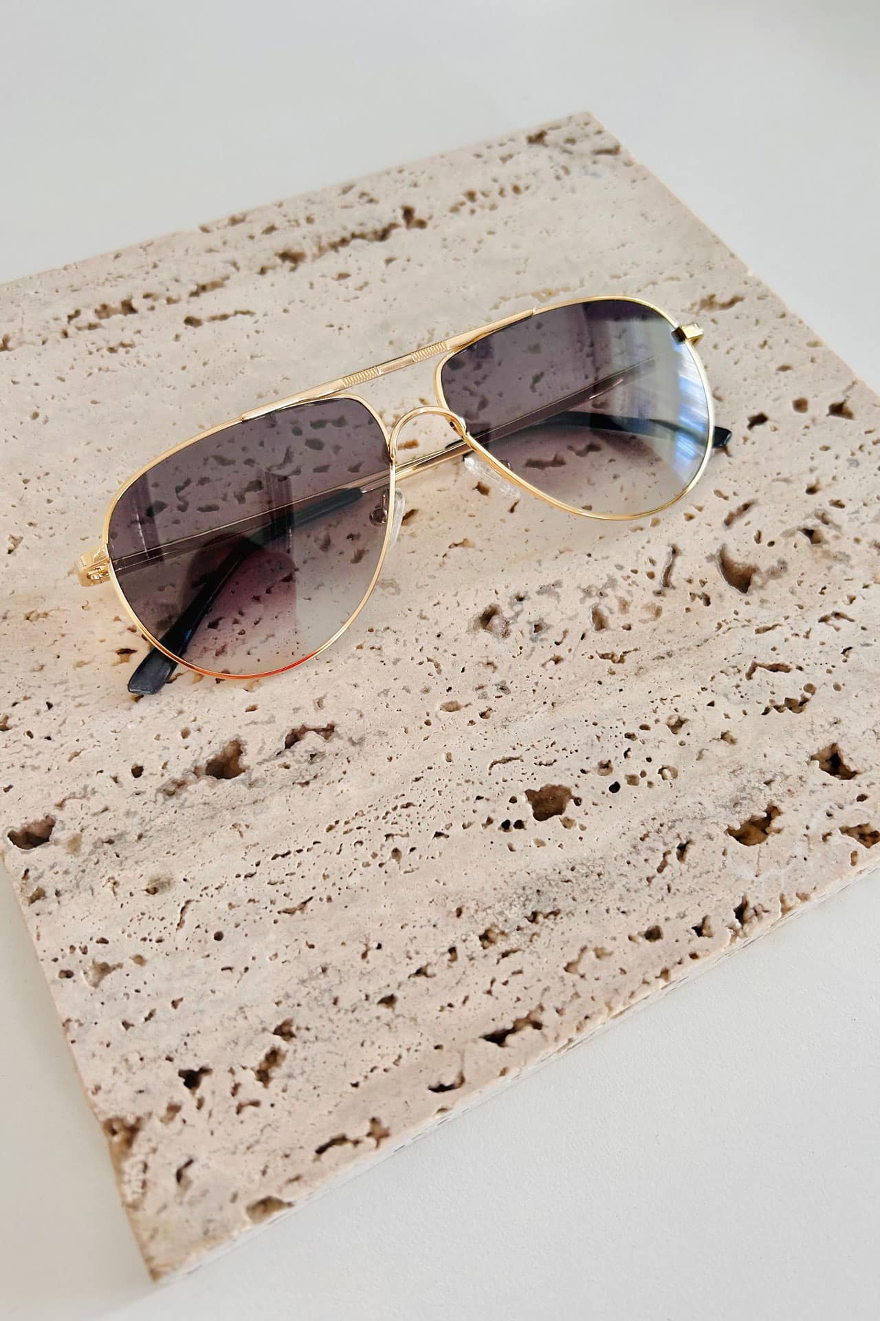 Benny Gray Gradient Sunglasses