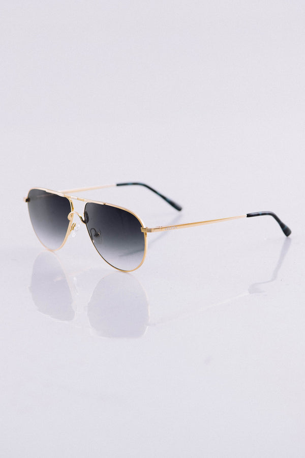 Benny Gray Gradient Sunglasses