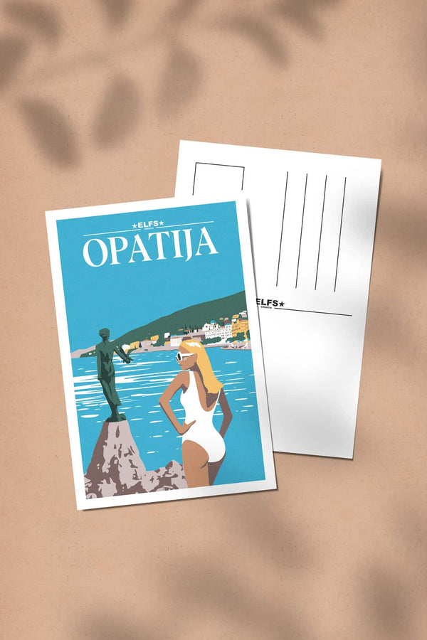 Postcard OPATIJA
