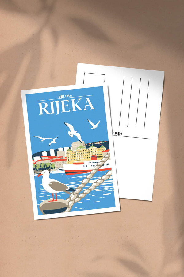 Postcard RIJEKA
