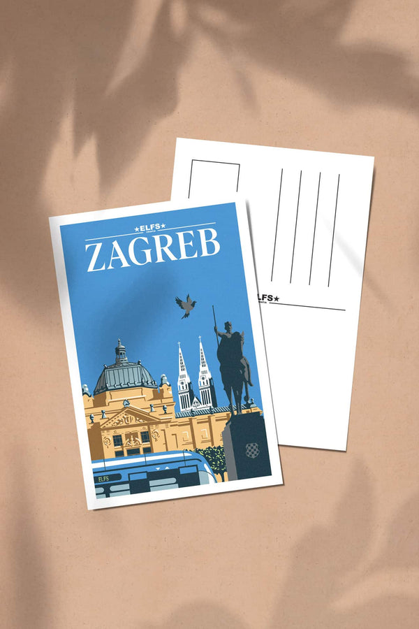 Postcard ZAGREB