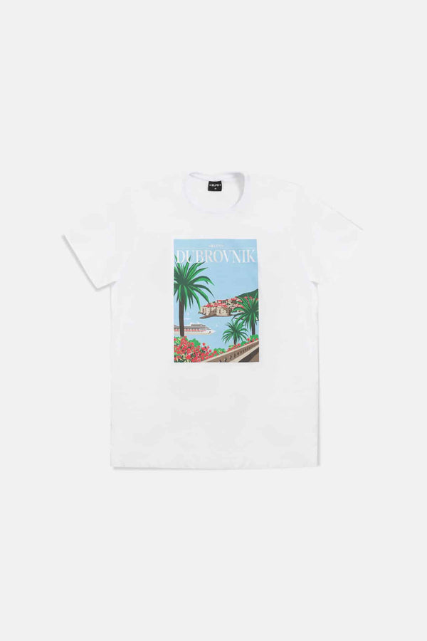 Men's T-shirt POSTCARD DUBROVNIK