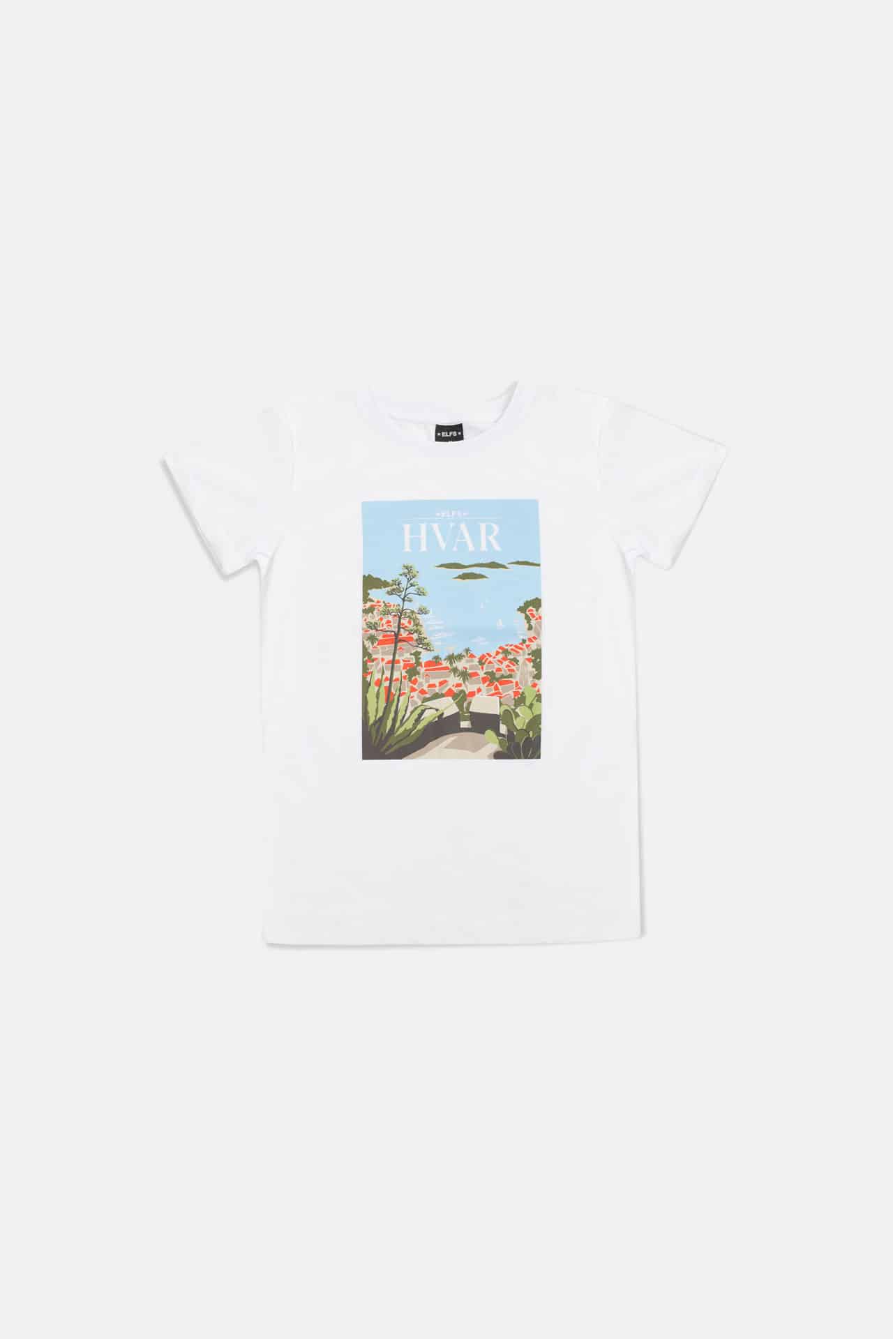 Women's T-shirt POSTCARD HVAR