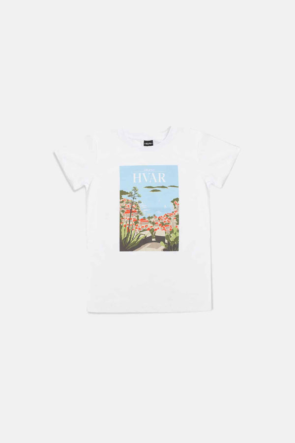 Women's T-shirt POSTCARD HVAR