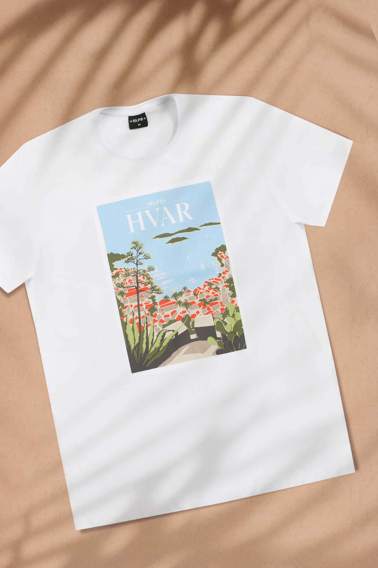 Men's T-shirt POSTCARD HVAR