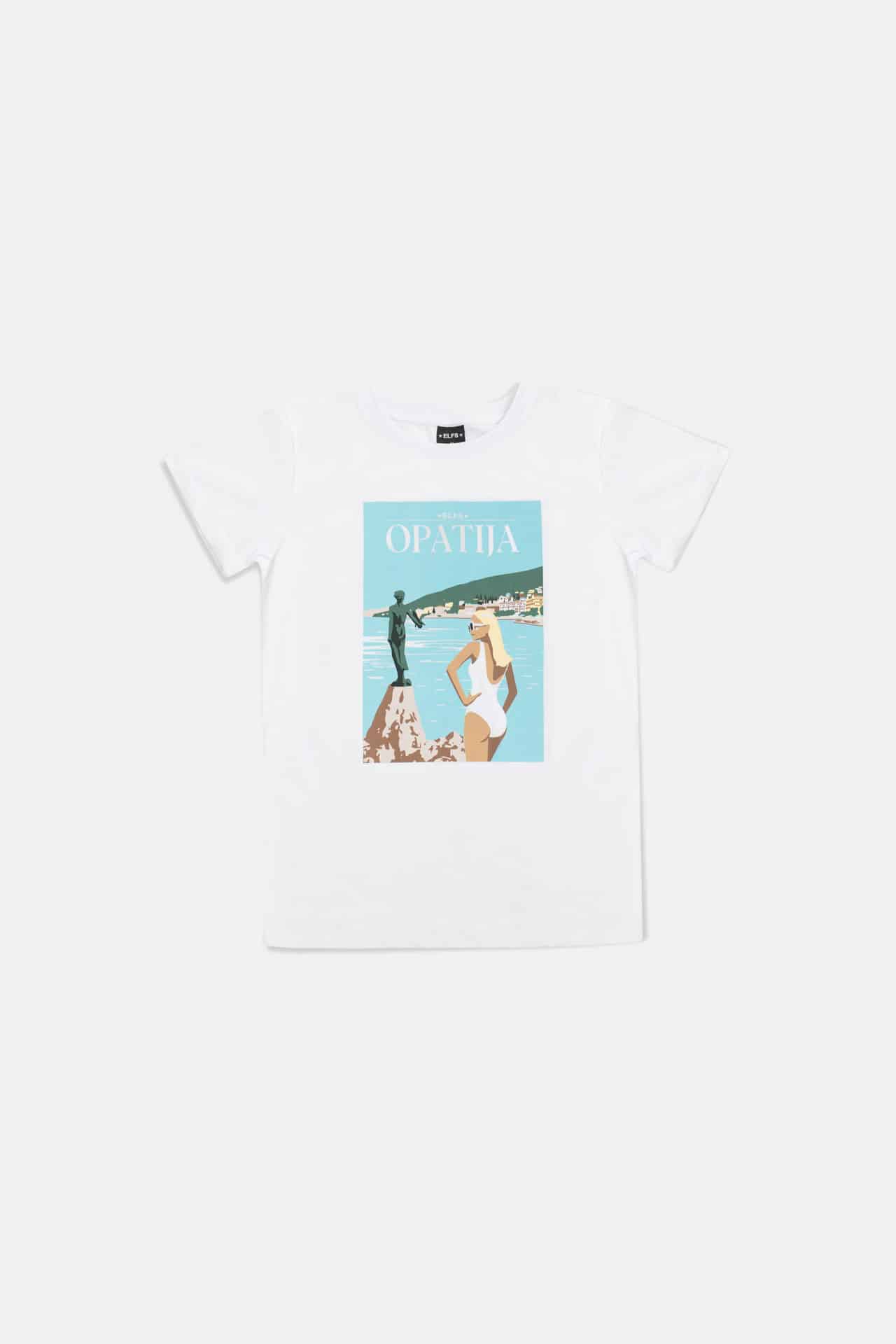 Women's T-shirt POSTCARD OPATIJA