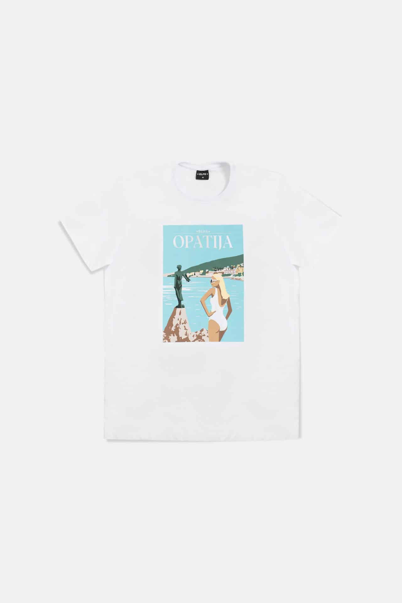 Men's T-shirt POSTCARD OPATIJA