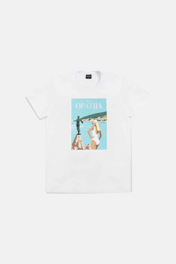 Men's T-shirt POSTCARD OPATIJA