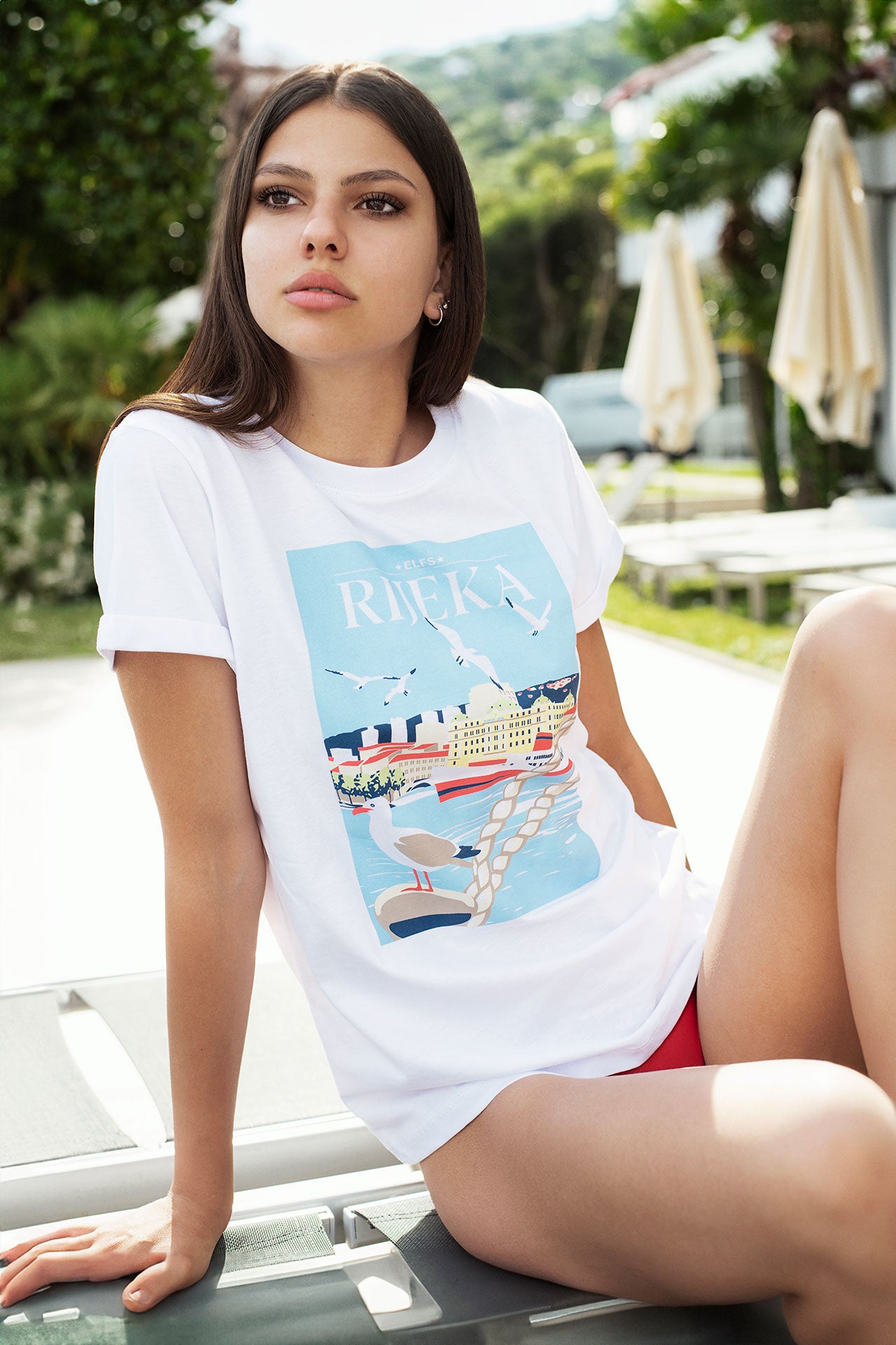 Women's T-shirt POSTCARD RIJEKA