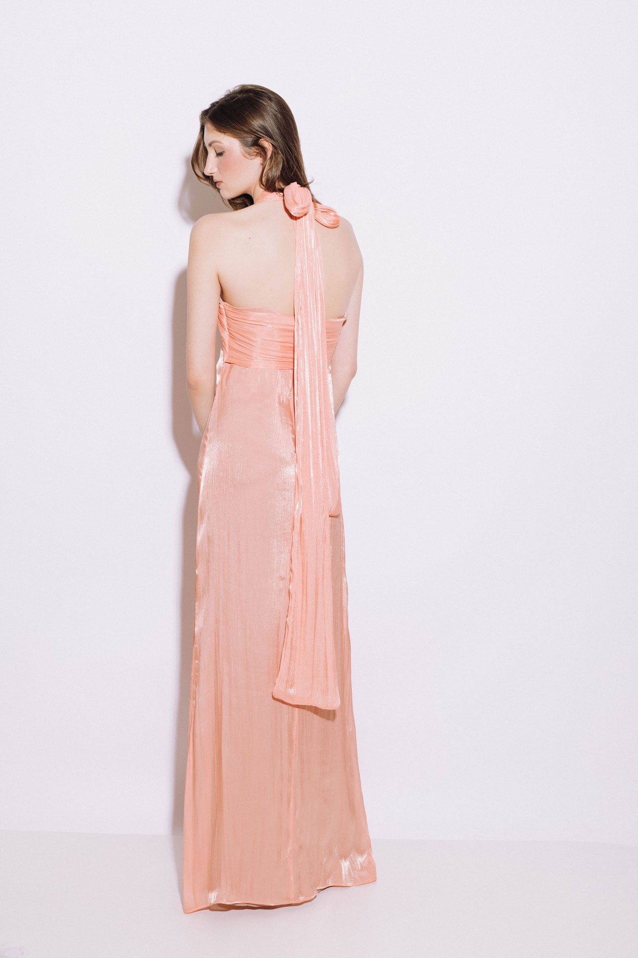 Dress ARIA PEACH COLOR