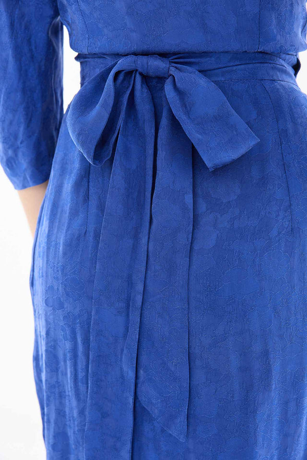 Dress EDYTA ROYAL BLUE