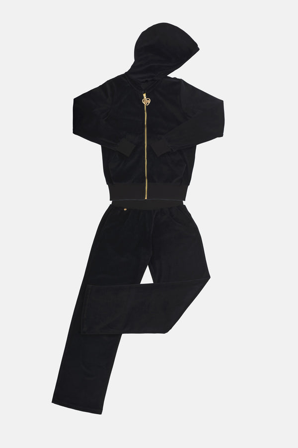 Velvet Tracksuit 24 BLACK
