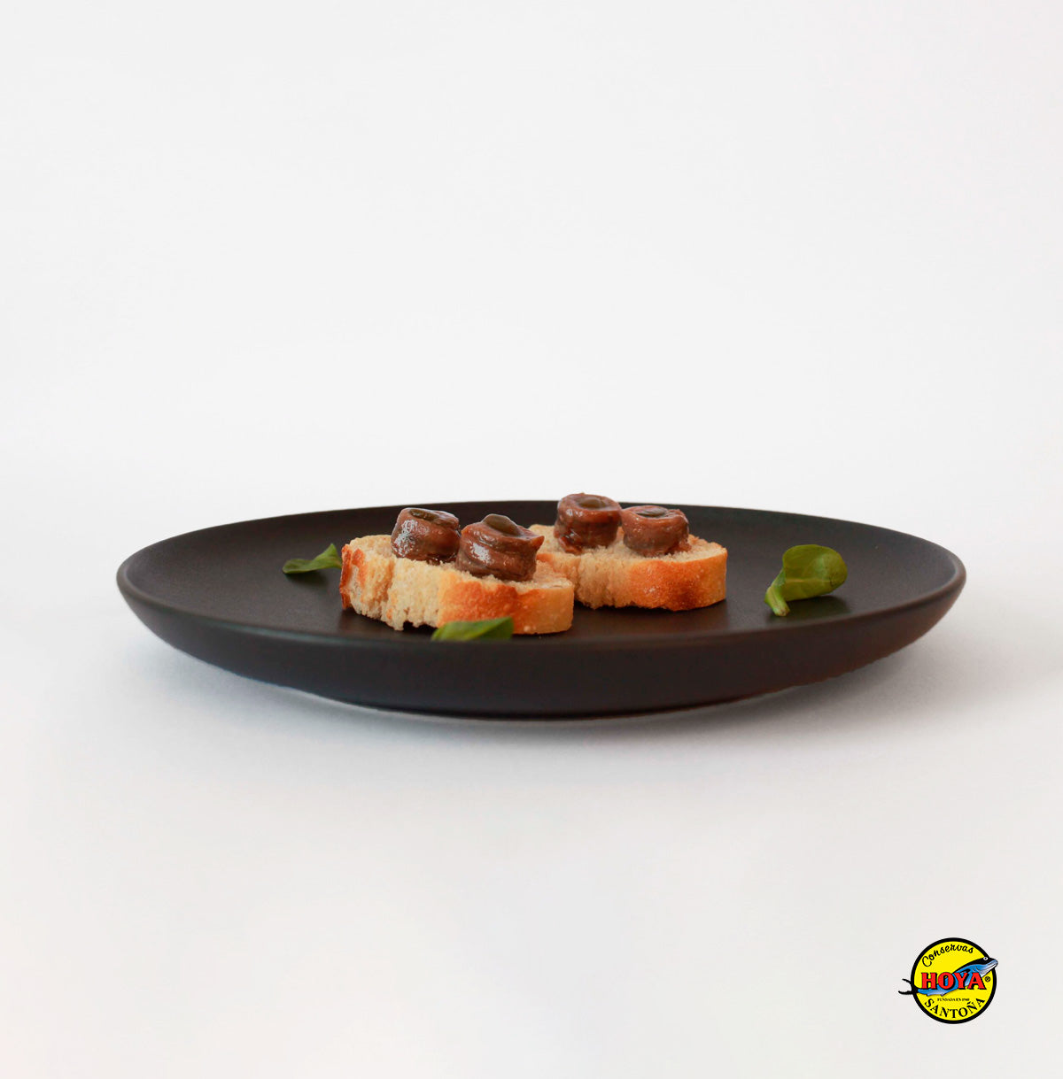 Rollos de Anchoas Cantábricas con Alcaparras en Aceite de Oliva HOYA 50g