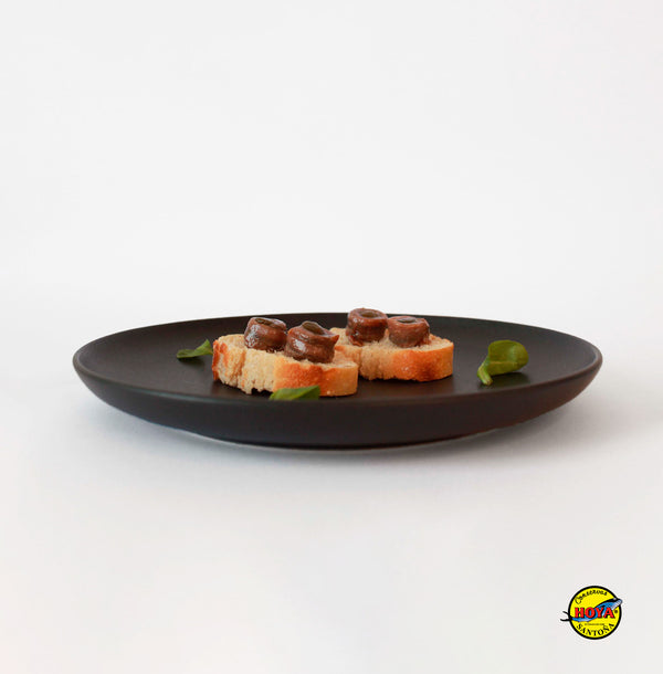 Rollos de Anchoas Cantábricas con Alcaparras en Aceite de Oliva HOYA 50g