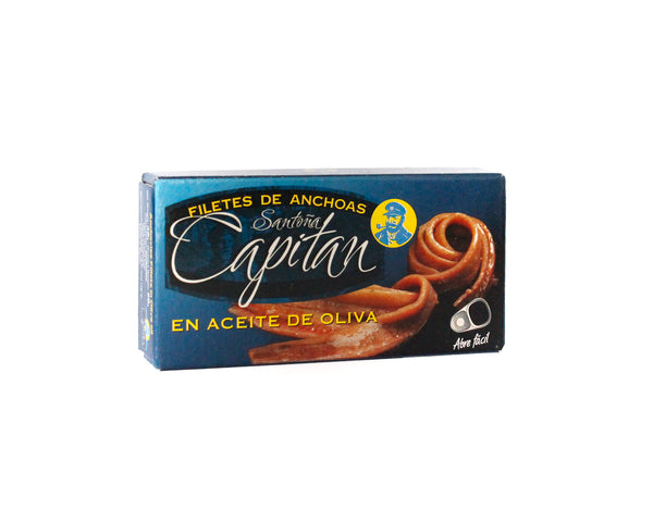 Anchovies in olive oil CAPTAIN 50g