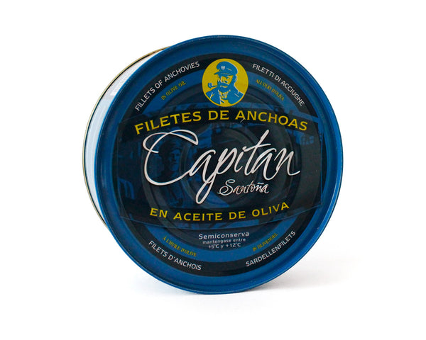 Anchovies in olive oil CAPTAIN 500g