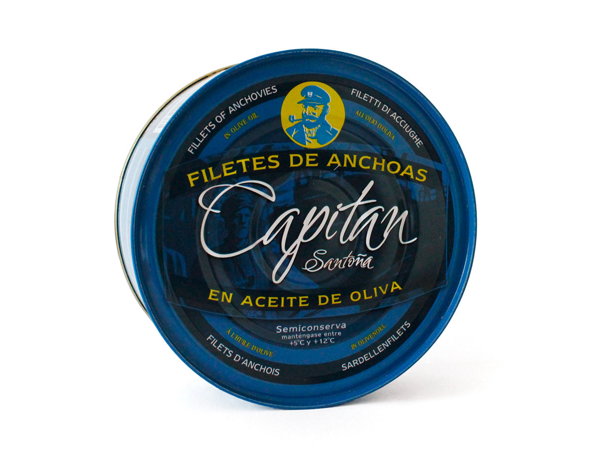 Anchoas en aceite de oliva CAPITÁN 500g