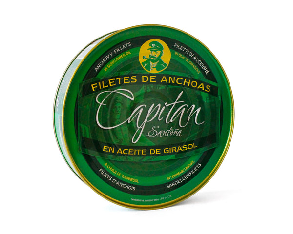 Anchovies in sunflower oil CAPTAIN 500g