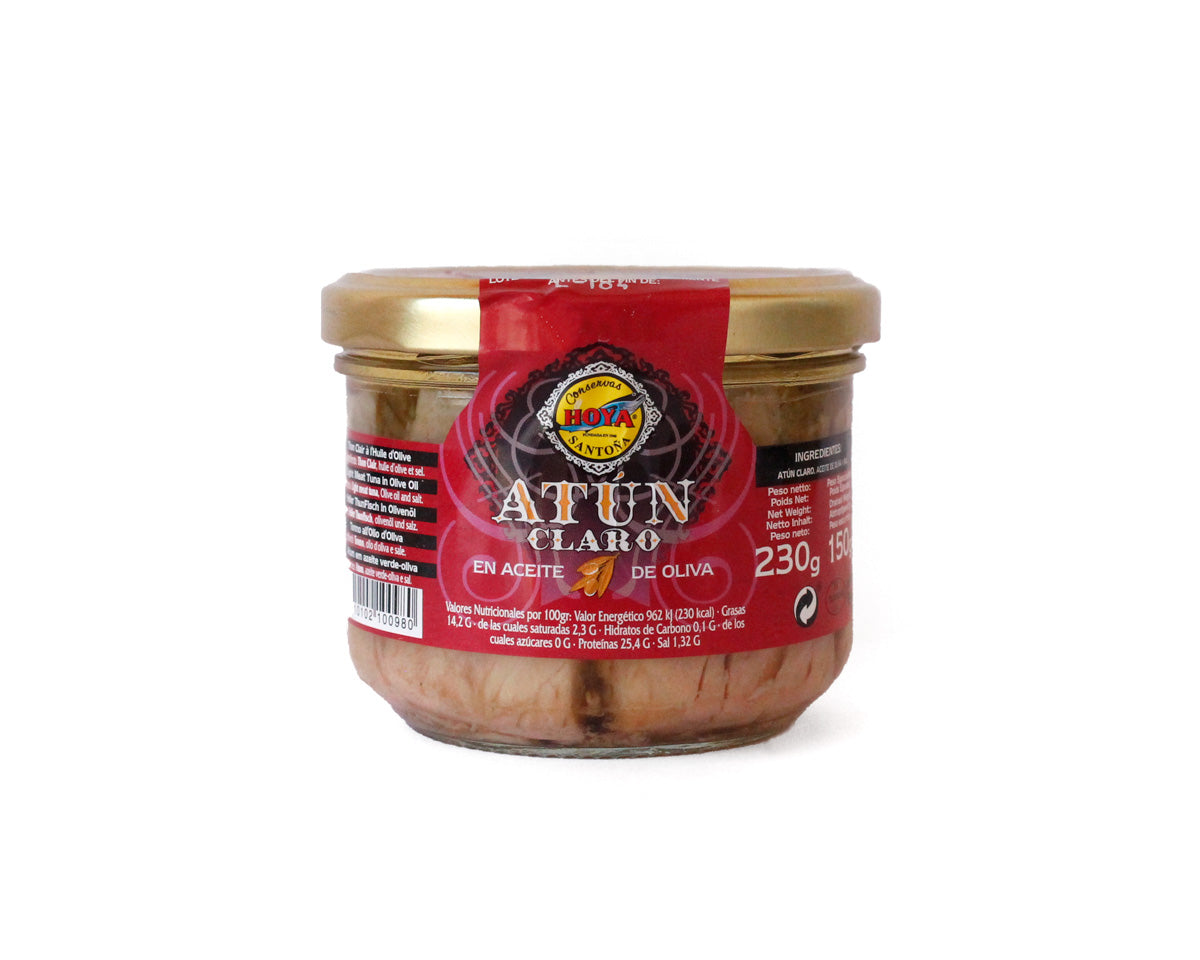 HOYA Clear Tuna in Olive Oil Jar 230g