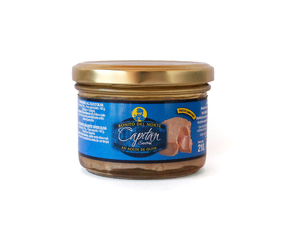 Northern Bonito in Olive Oil Captain 210g