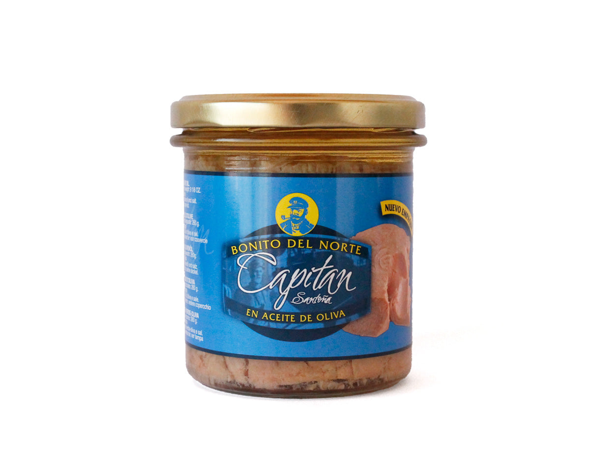 Northern Bonito in Olive Oil Captain 330g