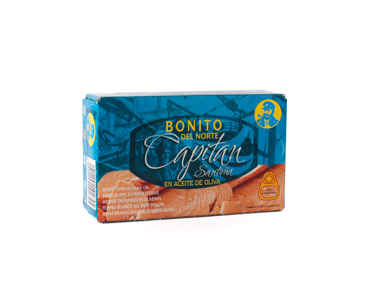 Northern Bonito in Olive Oil Captain 112g