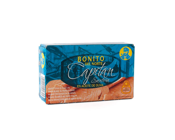 Northern Bonito in Olive Oil Captain 112g