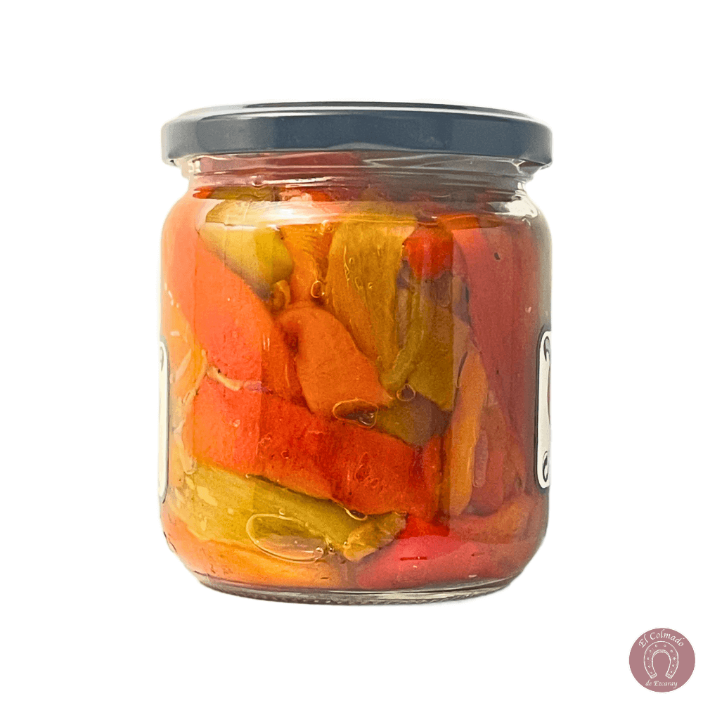 Pimientos entreverados riojanos dulces