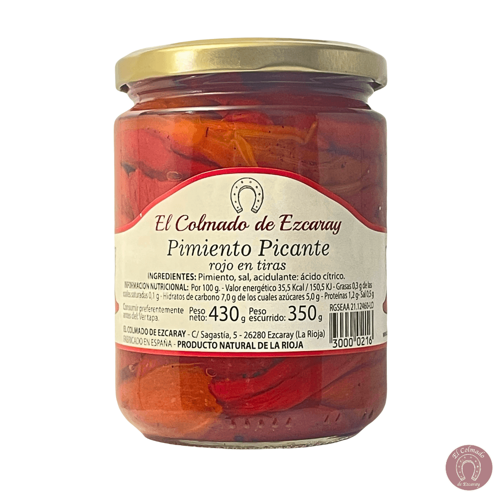 Pimiento rojo picante Colmado Ezcaray