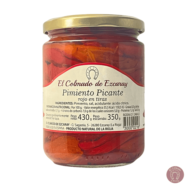 Pimiento rojo picante Colmado Ezcaray