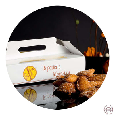 Hojaldre relleno Borrachuelos Monjas Hospedería Santo Domingo