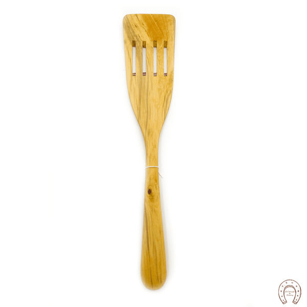 Pala de madera de boj con ranuras
