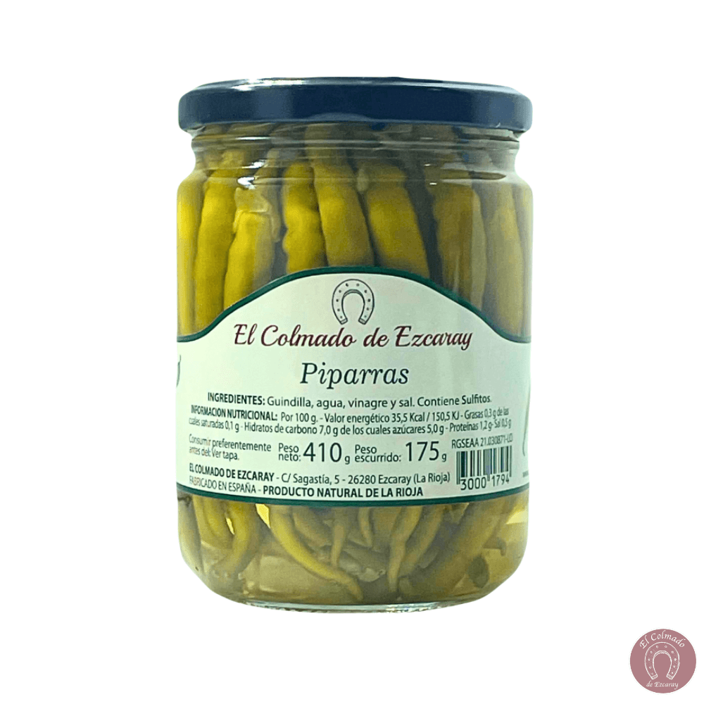 Guindillas Piparras El Colmado de Ezcaray
