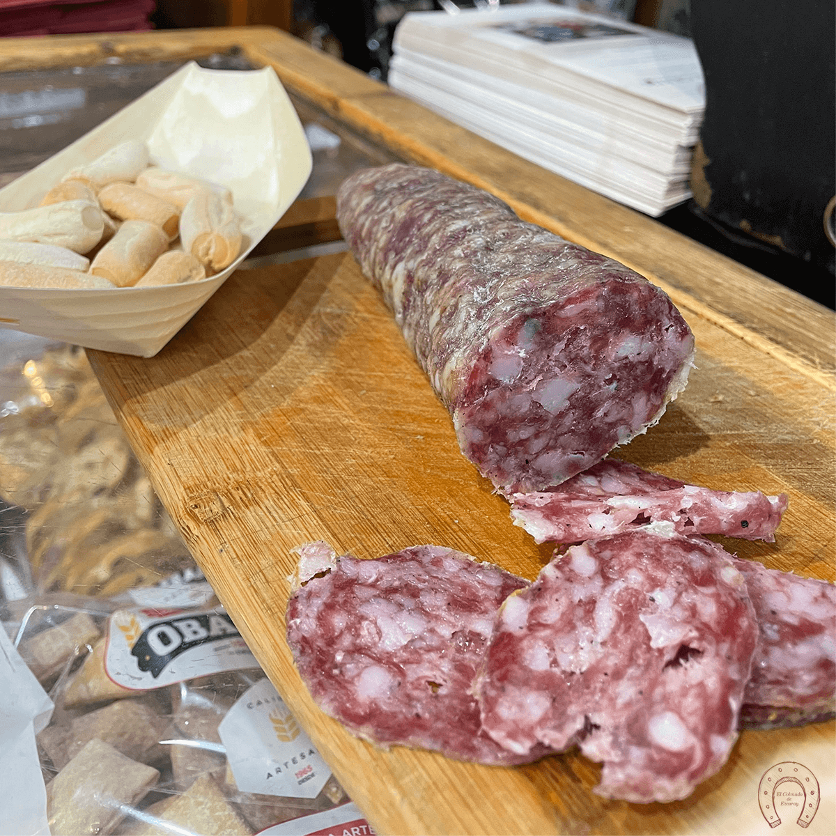 Salchichón de trufa El Colmado de Ezcaray