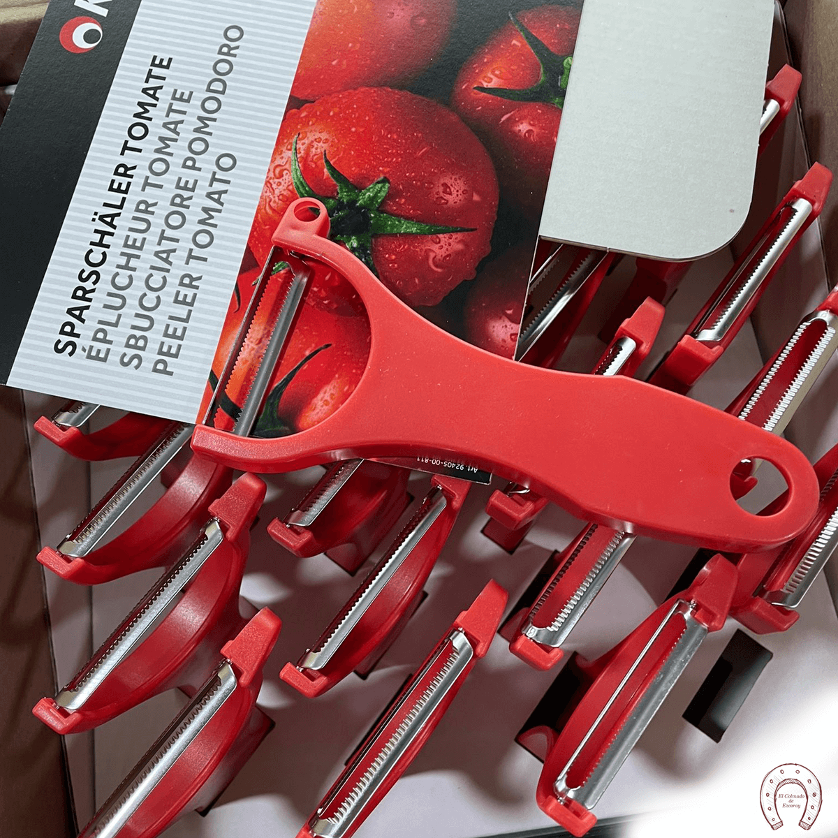 Pelador suizo para tomate