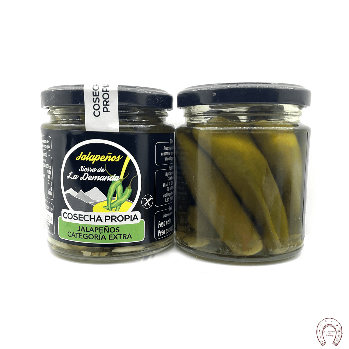 Jalapeños riojanos en aceite cosecha propia