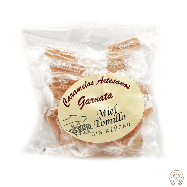 Caramelos de miel y tomillo sin azucar