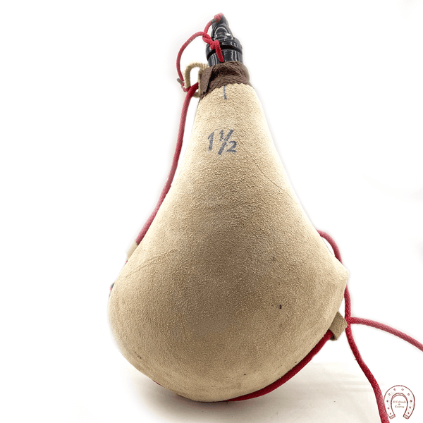 Bota de cuero de cabra natural de La Rioja