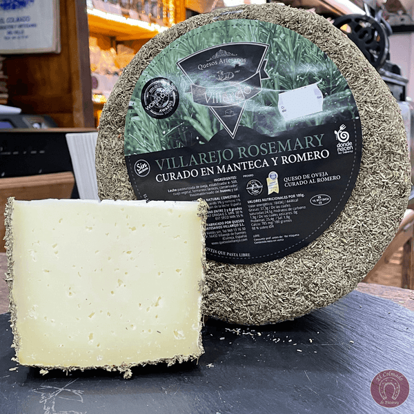 Queso oveja curado al Romero Villarejo