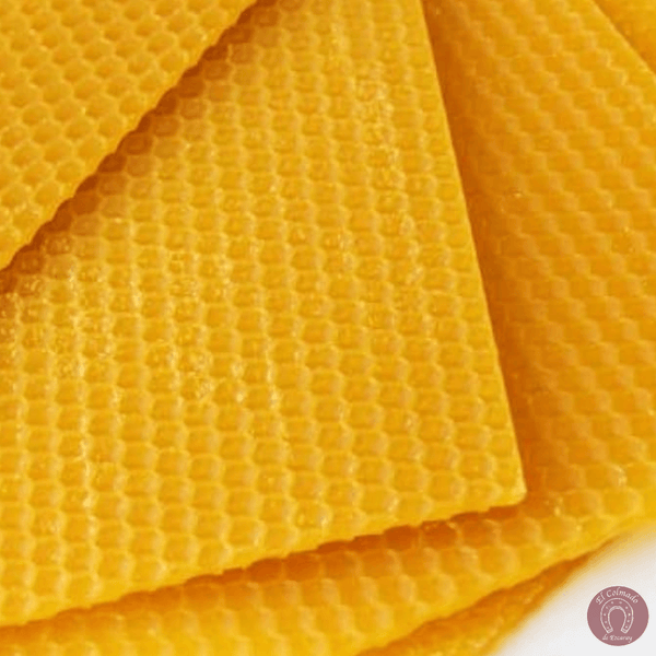 Lamina de cera virgen de abeja