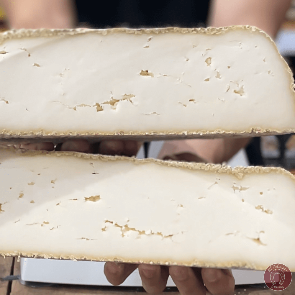 Queso gigante de cabra semicurado, Roca de Cabra, La Rioja.