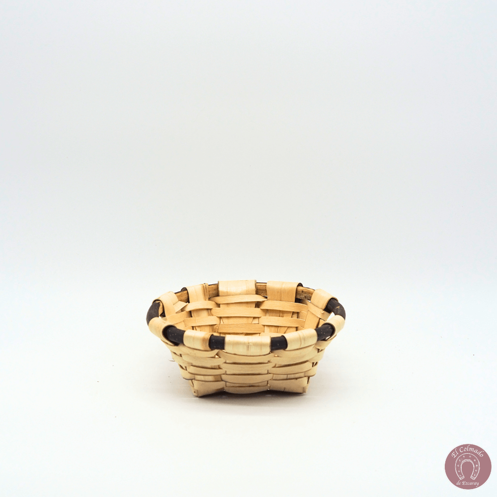 Cesto Bajo Madera Castaño 0