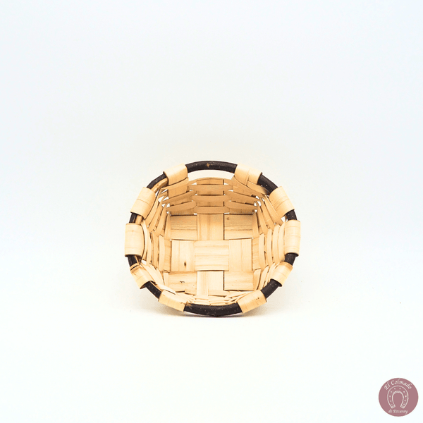 Cesto Bajo Madera Castaño 0