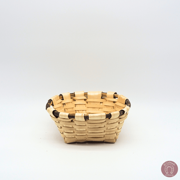 Cesto Bajo Madera Castaño 1