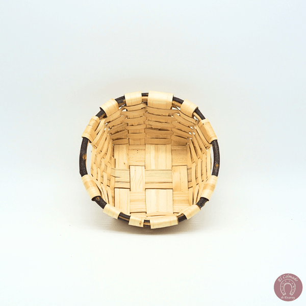 Cesto Bajo Madera Castaño 1