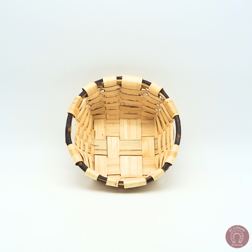 Cesto Bajo Madera Castaño 1
