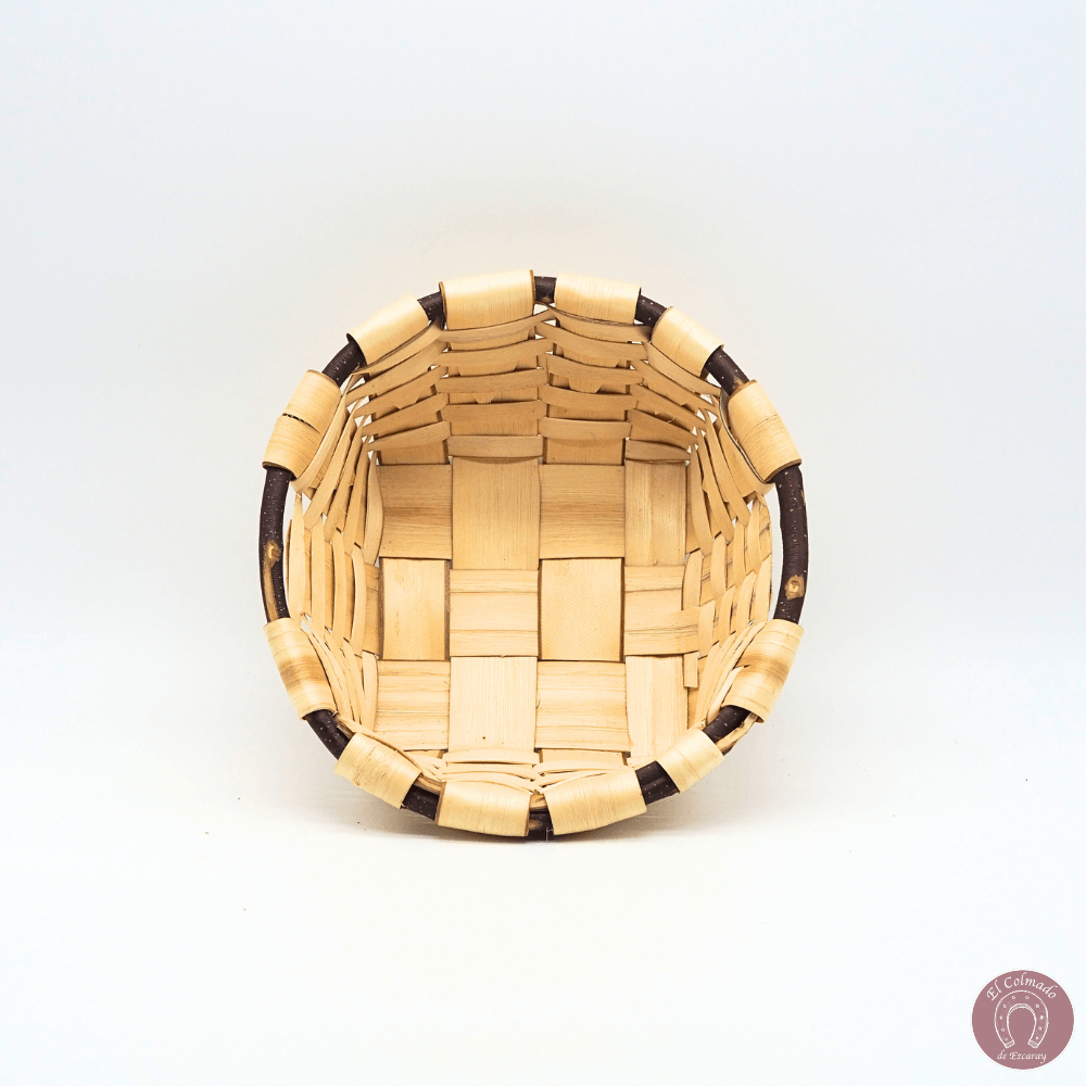 Cesto Bajo Madera Castaño 2